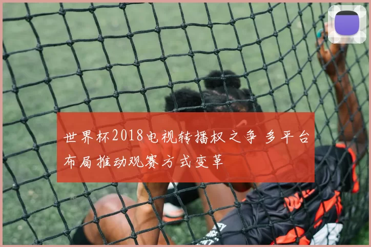 世界杯2018电视转播权之争 多平台布局推动观赛方式变革