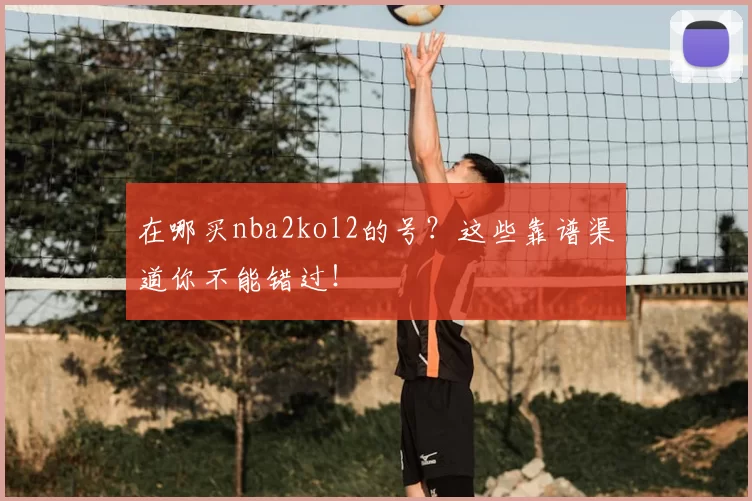 在哪买nba2kol2的号?这些靠谱渠道你不能错过!
