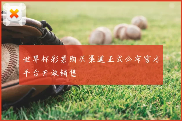 世界杯彩票购买渠道正式公布官方平台开放销售