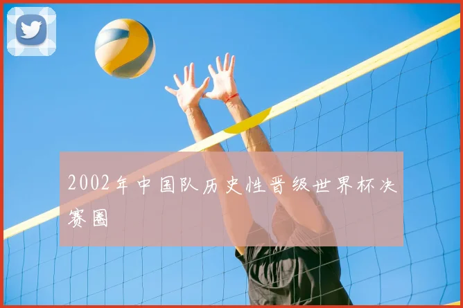 2002年中国队历史性晋级世界杯决赛圈